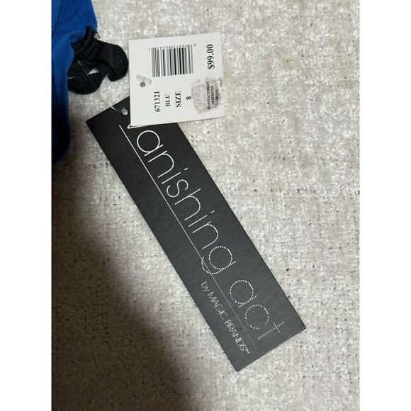 Vanishing Act One Piece Full Coverage Bathing Suit Size 8 - Picture 2 of 4